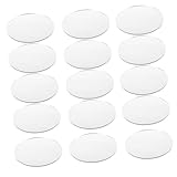 Vaguelly 20 Pièces Disques Miroir Ronds pour Réparation Accessoires DIY pour Épilation...