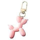 Photo Gallery fuerxy portachiavi a forma di cane con palloncino, portachiavi carino per ragazze, ciondolo alla moda per borse, borse, accessori per chiavi, rosa, small Photo Gallery fuerxy portachiavi a forma di cane con palloncino, portachiavi carino per ragazze, ciondolo alla moda per borse, borse, accessori per chiavi, rosa, small