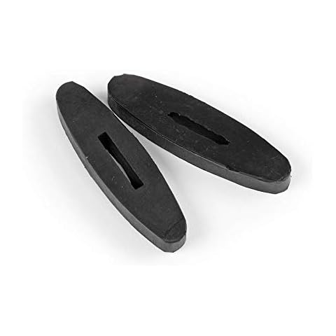 Shires Rubber Rein Stops-Black One Size Cover