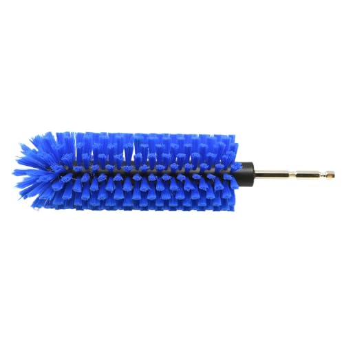 Limpiador de ruedas de coche Rile – Drenaje automático de borde sin arañazos, cerdas de alta densidad | Limpiador de ruedas de coche para vehículos, camiones, radios