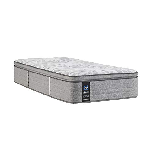Sealy Posturepedic Spring Silver Pine Euro Pillowtop Soft Feel Mattress and 9-Inch Foundation, Twin XL