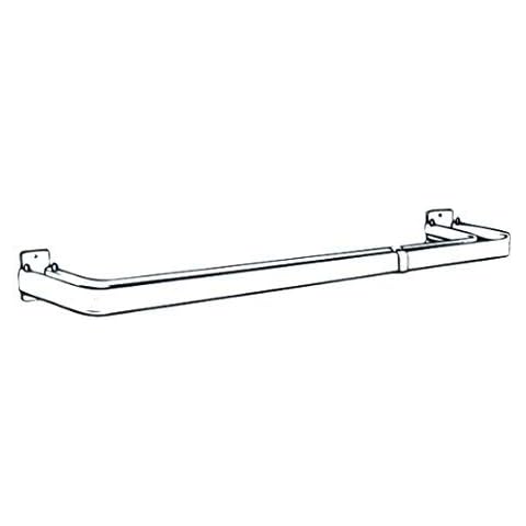 Bravada Select Double Lock-Seam Curtain Rod 18-28" Cover