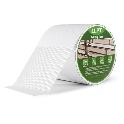 LLPT Grip Tape 4" x 16.5 Ft Clear Heavy Duty Anti Slip Tape