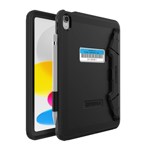 Image of OtterBox Defender Series for Business (Screenless Edition) W /EDU Stand for iPad 10th Gen (ONLY) - Black (Non-Retail Packaging)