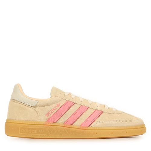 Baskets femme adidas Handball Spezial W IH1501 en cuir premium et semelle vintage