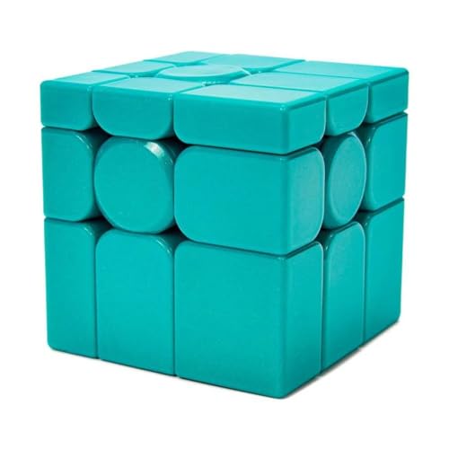 Image of MoYu Mirror Green 3x3 V2 Magnetic Shape Mod Puzzle | UV Coated Glossy Finish & Speed Design | Enhanced Stability, Anti-Pop Mechanism & 20 Corner Cutting
