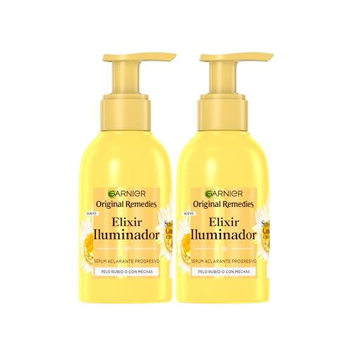 Descubre el nuevo Elixir iluminador de Original Remedies. Para pelo rubio o con mechas, es un sérum aclarante progresivo con efecto Sun-Kissed natural.