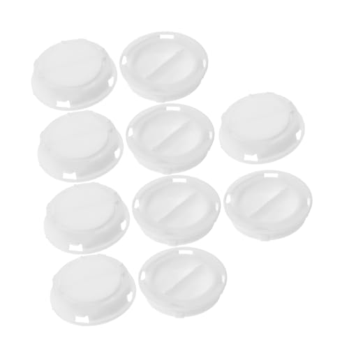 OKUMEYR 10pcs Vinyl Piggy Bank Piggy Bank Plugs or Stoppers Piggy Bank Stopper Replacement Round Plugs Stopper for Piggy Bank Hole Plugs Piggy Bank Bottom Cover Piggy Bank Plug Caps
