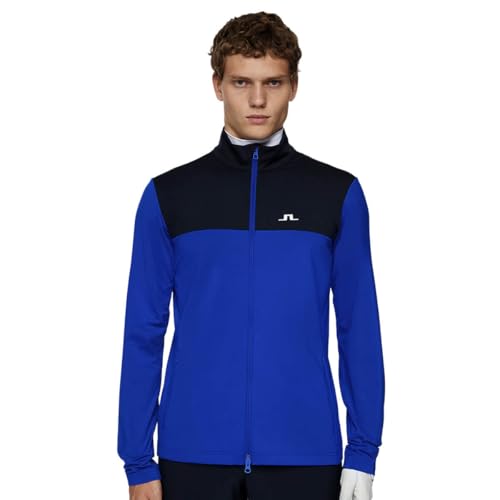 J.Lindeberg Men's Banks Mid Layer Soft Light Weight Sweater3