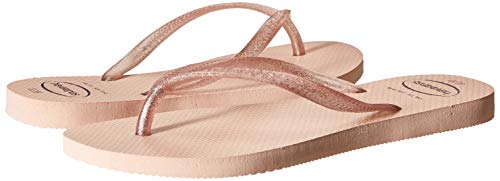 Chinelo Slim Gloss, Havaianas, Feminino, Rosa Ballet, 37/38
