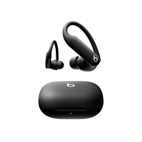 Beats Powerbeats Pro 2 Wireless Bluetooth Earbuds - Noise Cancelling, Heart Rate Monitor, IPX4, Up to 45H Battery & Charging Case, Works with Apple & Android - Jet Black (Renewed Premium)