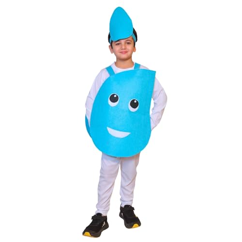 Image of Kaku Fancy Dresses Nature Costume for Kids - Star, Sun, Moon, Cloud, Water Drop, Rainbow for Boys & Girls - Annual Function /Theme Party /Stage Shows /Competition