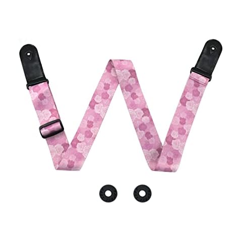 CHMETE Guitar Strap Girls (Rose) Cover