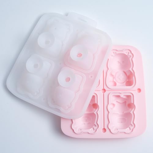 Molde de silicona para cubos de hielo en forma de dragón miniatura 2