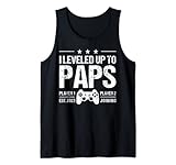 Photo Gallery uomo i leveled up to paps est 2023 - funny new dad gamer vintage canotta Photo Gallery uomo i leveled up to paps est 2023 - funny new dad gamer vintage canotta