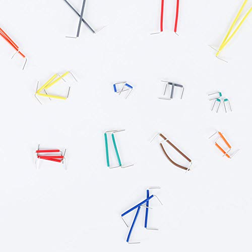 INNKER 840Pcs Jumper Wire Kit Dupont Wire Preformed Breadboard U-shape Solderless Flexible Jumper Cable Wires for Breadboard Prototyping Solder Circuits