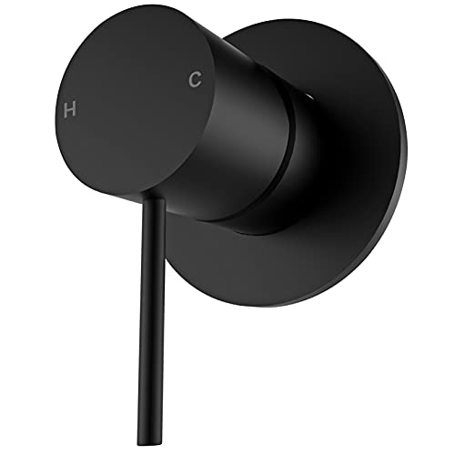 Black Friday - 40% OFF ZUKKI Shower Knobs Wall Mount Manual Bathroom Single Function Shower Mixer Valve Trim Kit Control Ceramic Valve Shower Faucet Handle Trim Rough-in Valve Body Pressure Balance Trim 2219-09 Black Weekly Top Sale ZUKKI Shower Knobs Wall Mount Manual Bathroom Single Function Shower Mixer Valve Trim Kit Control Ceramic Valve Shower Faucet Handle Trim Rough-in Valve Body Pressure Balance Trim 2219-09 Black