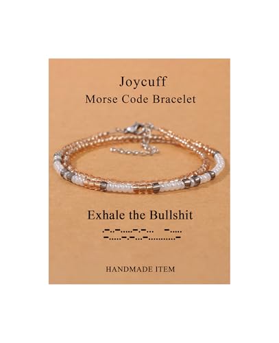 Image of JoycuFF ๐ ๐ผ๐ฟ๐๐ฒ ๐๐ผ๐ฑ๐ฒ ๐๐ฟ๐ฎ๐ฐ๐ฒ๐น๐ฒ๐๐ ๐ณ๐ผ๐ฟ ๐ช๐ผ๐บ๐ฒ๐ป Inspirational Gifts Beads Bracelets for Women Encouragement Birthday Gifts for Daughter Sister Niece Granddaughter Mom Best Friend