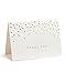 Gartner Studios Gold Foil Dots Thank You Cards, Ivory, 3.5” x 5”, Set of 50 (13745)