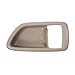 PT Auto Warehouse TO-2901E-2LH - Inside Interior Inner Door Handle Trim/Bezel, Beige (Fawn) - Driver Side