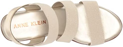 Anne Klein Women's Hadley Sandal, Gold, 7.5 | Image 4