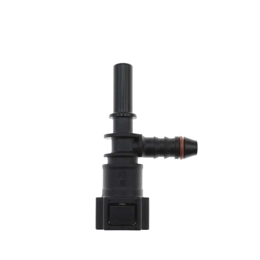 Kbhwatqqb 1Pcs Bundy Tee Hose Coupler Compatible With Auto Motorcycle Fuel Lines 1/2/5/10 7.89 Id6 Nylon Quick Release Connector(1Pcs)