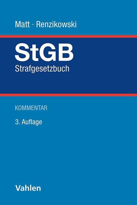 Strafgesetzbuch. StGB: Kommentar