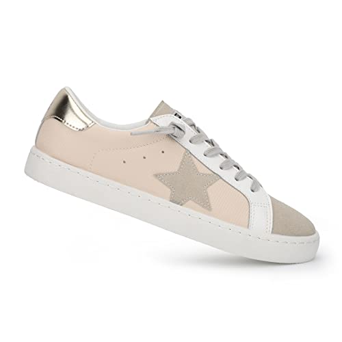 Image of VINTAGE HAVANA Women's Fashion Sneakers | Casual Lace up Low Top Tennis Shoes | Cute Trendy Dressy Sneakers