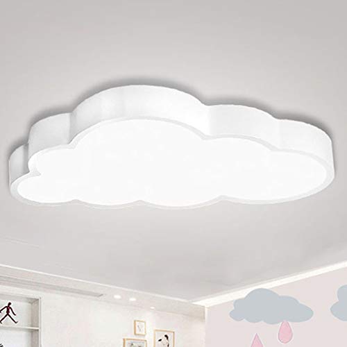 BFYLIN Lámpara de techo LED,64W Nubes creativas Regulable LED Lámpara Del Techo Pasillo Salón Dormitorio De La Lámpara Ahorro De Cocina Ahorro De Energía Luz (blanco-Nubes 64W)