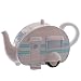 Ceramic Caravan Decorative Teapot by Giftbrit