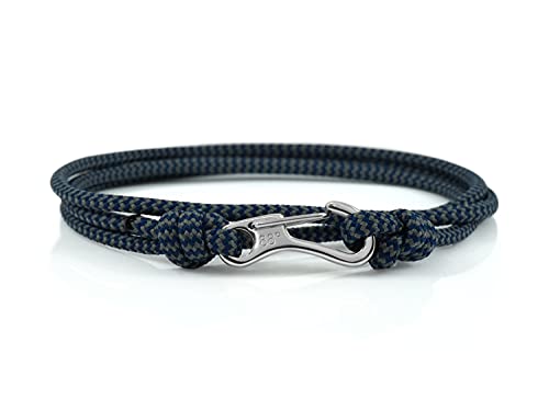 Eighty Eight Degrees Bracciale da Arrampicata con Moschettone, Fatto a