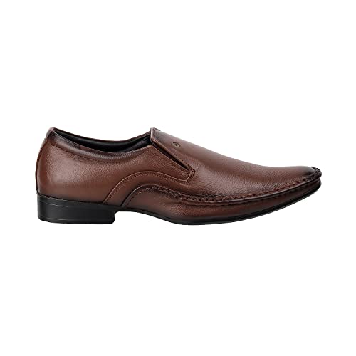 Image of Metro Men's Faux Leather Formal Stylish Moccasin Loafer Shoes