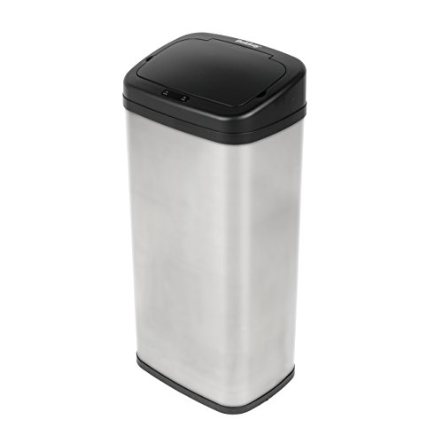 Beldray Cubo de Basura Redondo con Sensor BW07022SSGP, Metalizado, 50 L