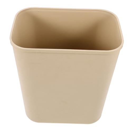 Caneca de basura rectangular de plástico para hogar miniatura 1