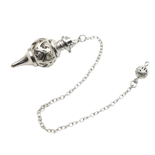 アンティークスタイル中空銅振り子ダウジング用ヴィンテージペンダントツールエネルギーバランススピリチュアルジュエリー占術アクセサリー