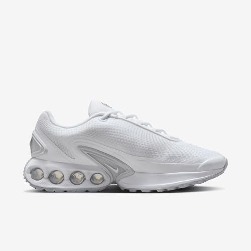 Image of Nike Air Max Dn Shoes (FJ3145-102, White /White /Metallic Silver /White) Size 12