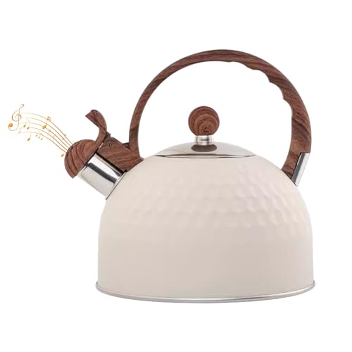 Bouilloire Sifflante, Bouilloire Sifflante Induction 2,5 L Inox Théières pour Cuisinière...