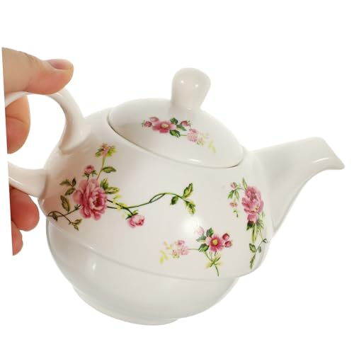 Théière en céramique résistante la chaleur avec poignée ergonomique 350ml