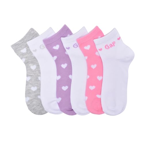 GAP Girls Quarter Crew Socks, Multi-Pack Kids Socks, Soft & Stretchy, Comfortable2