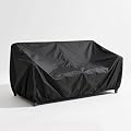 HREFEU Patio Furniture Set Cover Outdoor Sectional Sofa Set Covers Outdoor Table and Chair Set Covers Water Resistant Large( 74" L x 47" W x 28" H (Black))