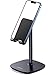 Produktbild UGREEN Handy Ständer Tisch Handy Halter Verstellbar Gewichtet Smartphone Ständer kompatibel mit iPhone 14 13 12 Pro 11 XR X SE 8, Galaxy S22+ A50, Huawei P40 P30 Pro, iPad Mini bis 7,9 Zoll (Schwarz)