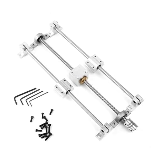 Vis mère T8 anti-vibration et roulement SCS8UU pour axe 3D stable - 4