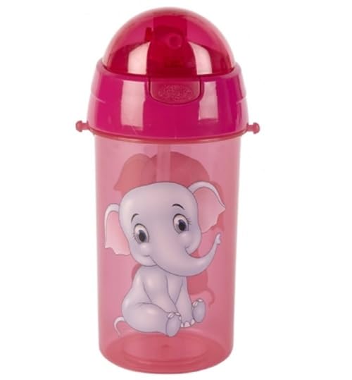 Ravensden Elephant Drinking Bottle - 20CM, Pink