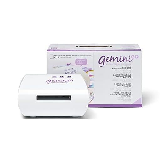 GeminiJets Gemini Go (North America Version) Embossing and Die Cutting Machine, White