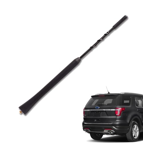 Predep Antenna Mast Compatible with 2010-2019 Ford C-Max Explorer Fiesta Flex Focus Fusion 2010-2019 Lincoln MKT MKZ 2010-2011 Mercury Milan Aerial Without Cable BA8Z18813A