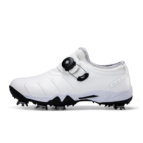 Ybberik wasserdichte Golfschuhe mit Spikes für Damen und Mädchen, leicht und rutschfest Golfschuhe für Damen Ybberik wasserdichte Golfschuhe mit Spikes für Damen und Mädchen, leicht und rutschfest Golfschuhe für Damen