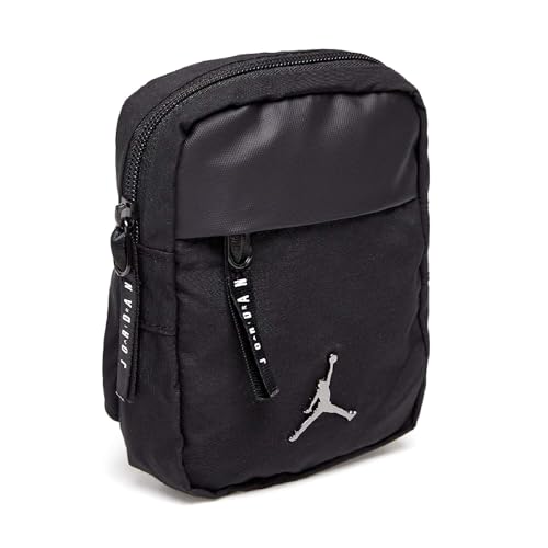 Plecak Air Jordan Airborne torba biodrowa 0,5 l 7A0747-023, Czarny, 18 cm x 13 cm x 3 cm. Largo de la correa: 132 cm, Klasyczny