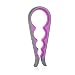 Produktbild Wenco Glas- und Flaschenöffner, Allesöffner, Länge: 23 cm, Kunststoff/Silikon, Grau/Pink, 510776