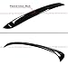 High Kick Gloss Black Rear Glass Window Roof Spoiler Wing Compatible with 2015-2021 Mercedes Benz C-Class W205 C300 C63 4DR Sedan