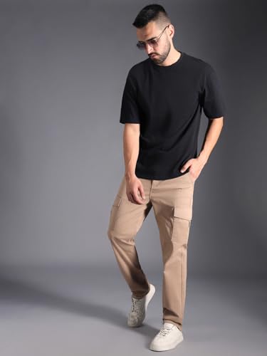 Image of HIGH STAR Men's Loose Fit Casual Pants